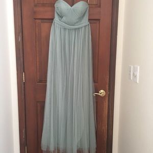 Jenny Yoo Annabelle seaglass bridesmaid dress